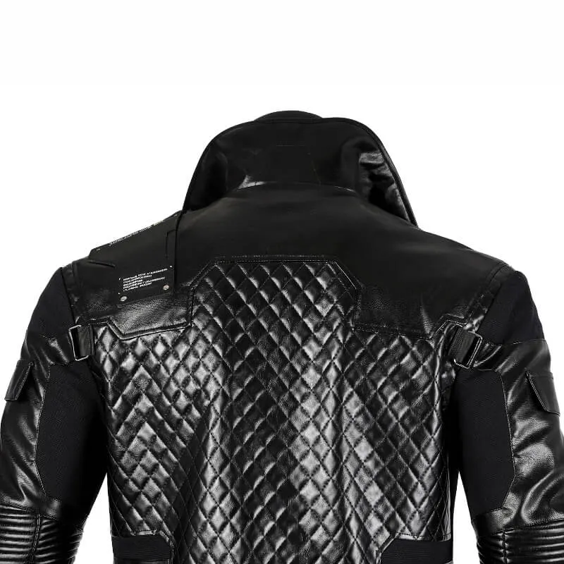 Cyberpunk 2077 Phantom Liberty Costume Solomon Reed Coat Halloween Cosplay Suit