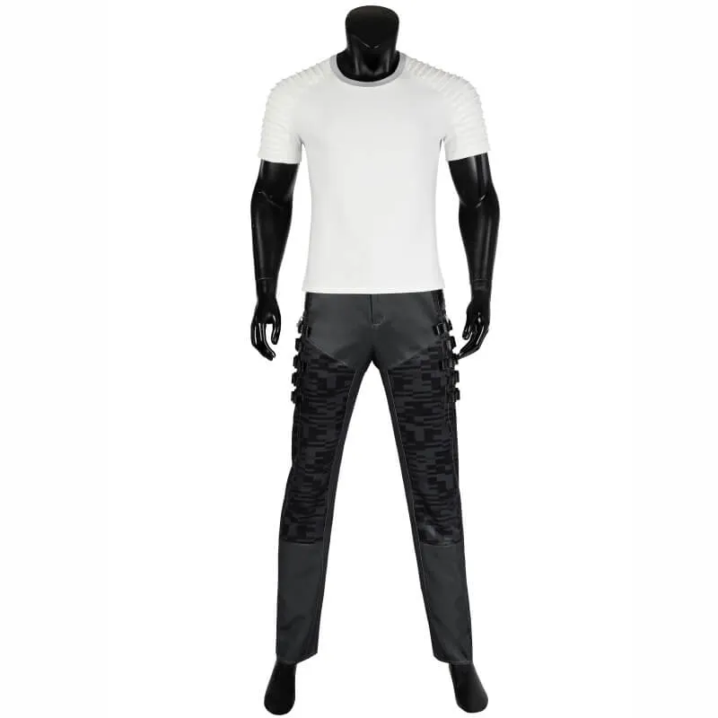 Cyberpunk 2077 Phantom Liberty Costume Solomon Reed Coat Halloween Cosplay Suit