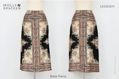 Cynthia Ladies Patterned Skirt