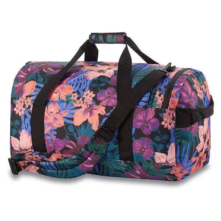 Dakine Unisex Black Tropidelic 35L Eq Duffle Travel Bag - 10002934-BLACKTROPIDELIC
