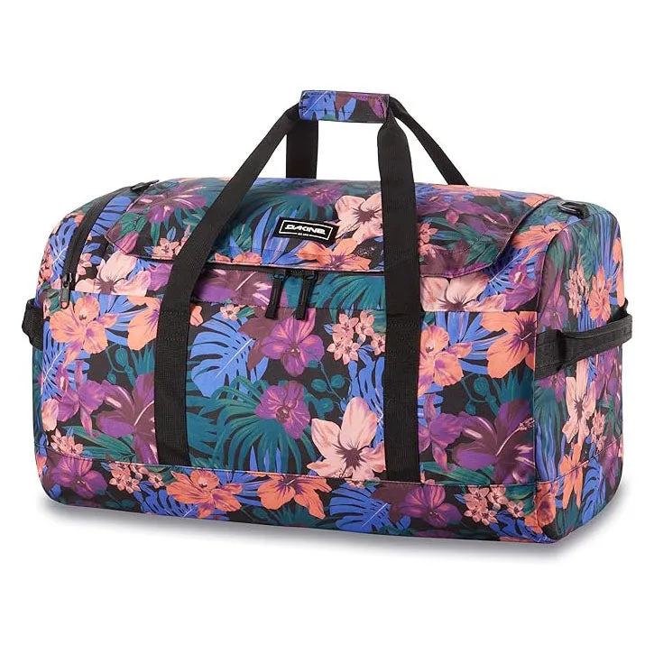 Dakine Unisex Black Tropidelic One Size Eq Duffle 70L Travel Bag -  10002936-BLACKTROPIDELIC