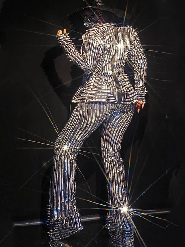 Dance Costumes Coat Glitter Women's Performance Long Sleeve Spandex