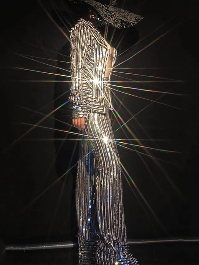 Dance Costumes Coat Glitter Women's Performance Long Sleeve Spandex