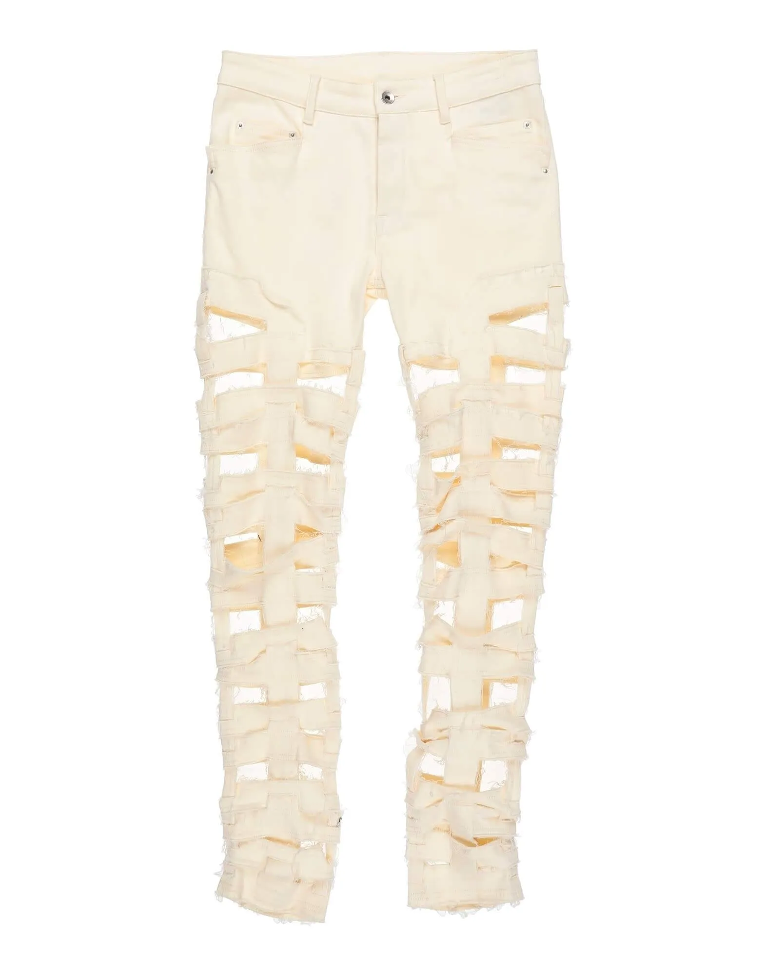 DRKSHDW by Rick Owens jeans, ivory