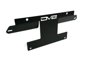 DV8  Factory Front Bumper License Relocation Bracket Center - 2021  Ford Bronco - LPBR-01 -