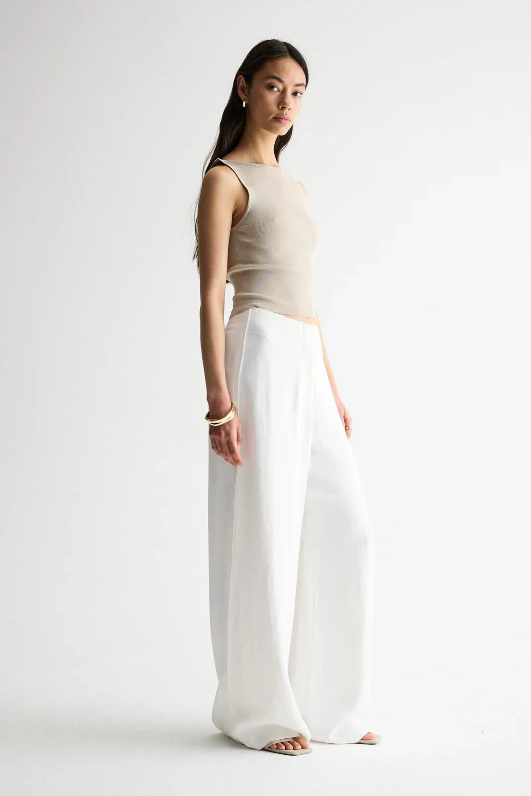 Elka Collective - Anouk Knit Top (Champagne)