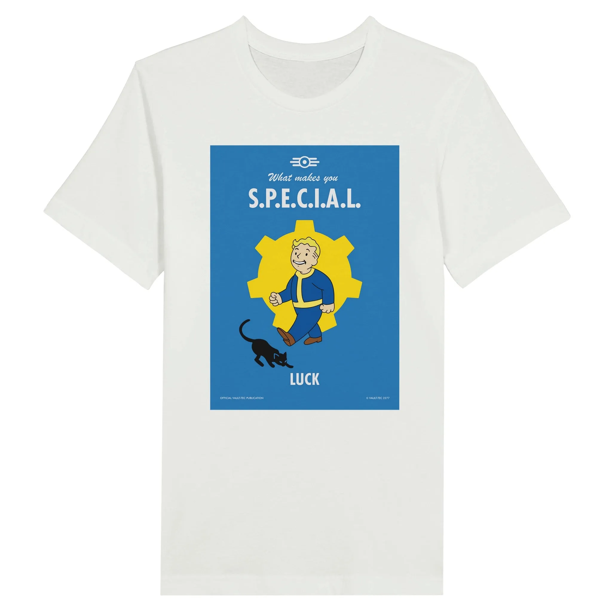 Fallout T-shirt - What Makes You S.P.E.C.I.A.L. Luck Artwork - Premium Unisex T-shirt