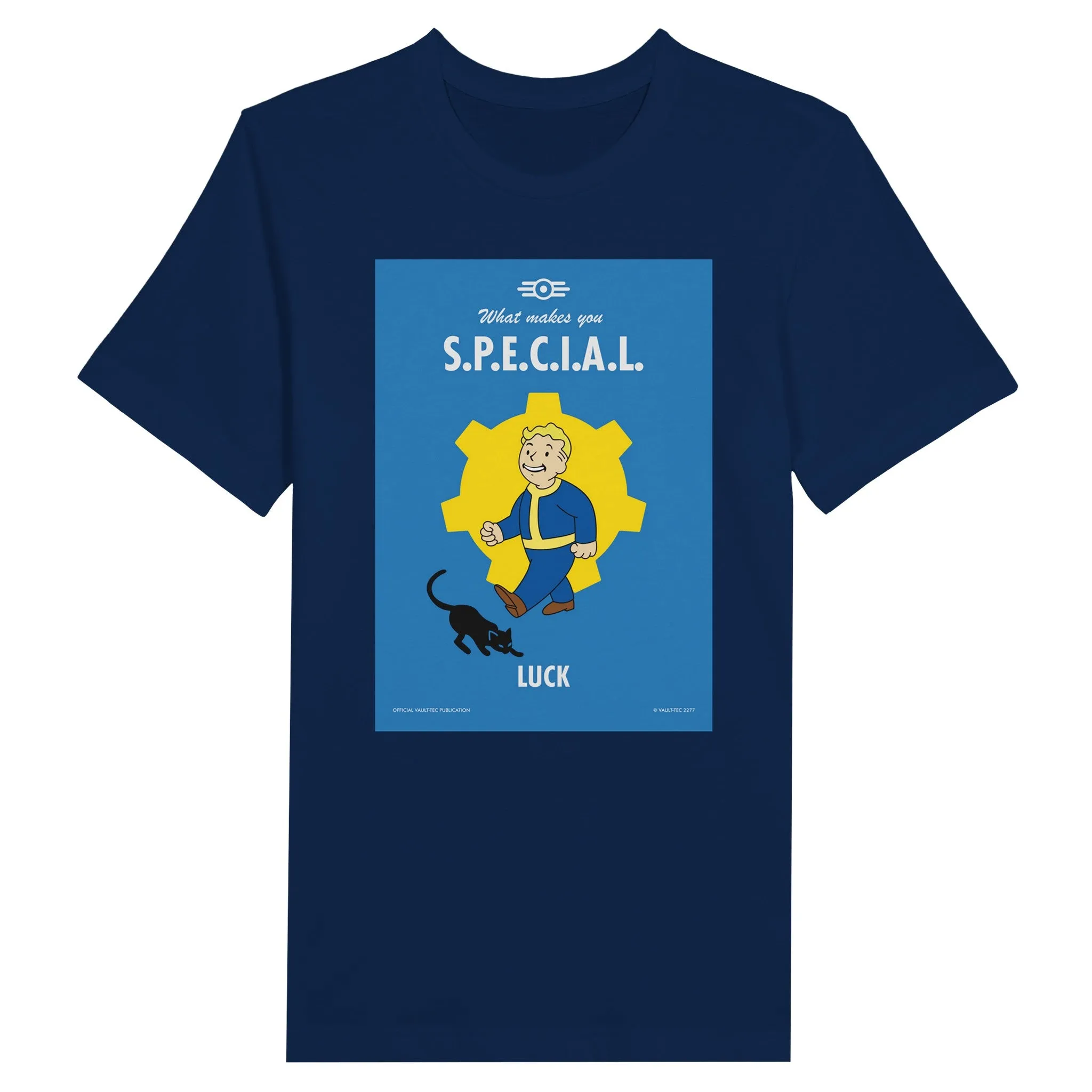 Fallout T-shirt - What Makes You S.P.E.C.I.A.L. Luck Artwork - Premium Unisex T-shirt