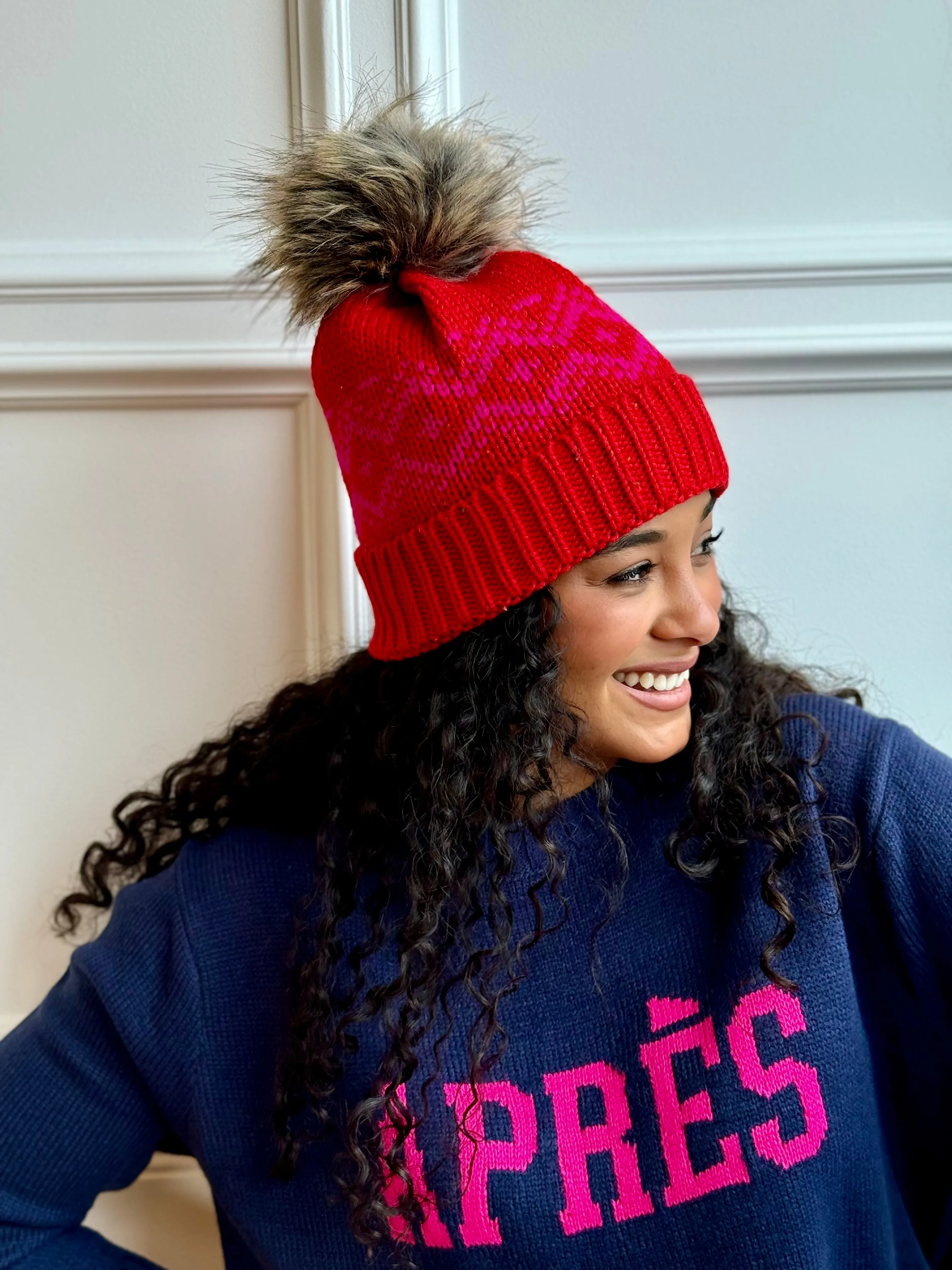 Festive Pom Hat