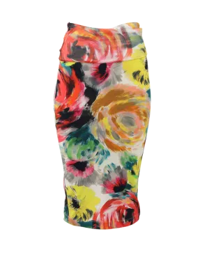Floral Print Skirt