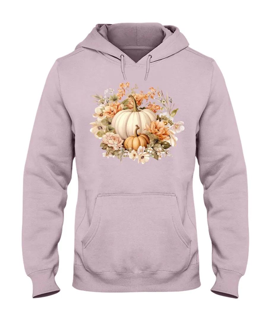 Floral pumpkin Hoodie