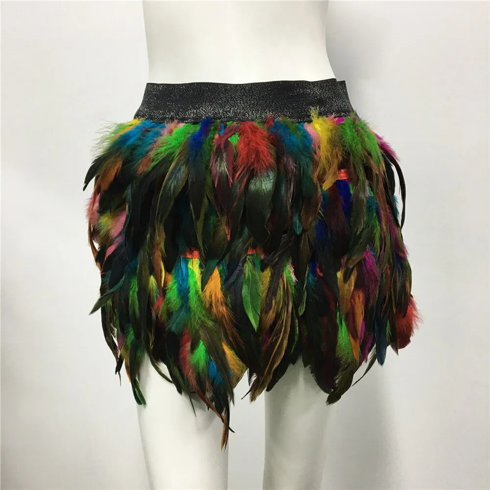 Fluffy Feather Festival Skirt