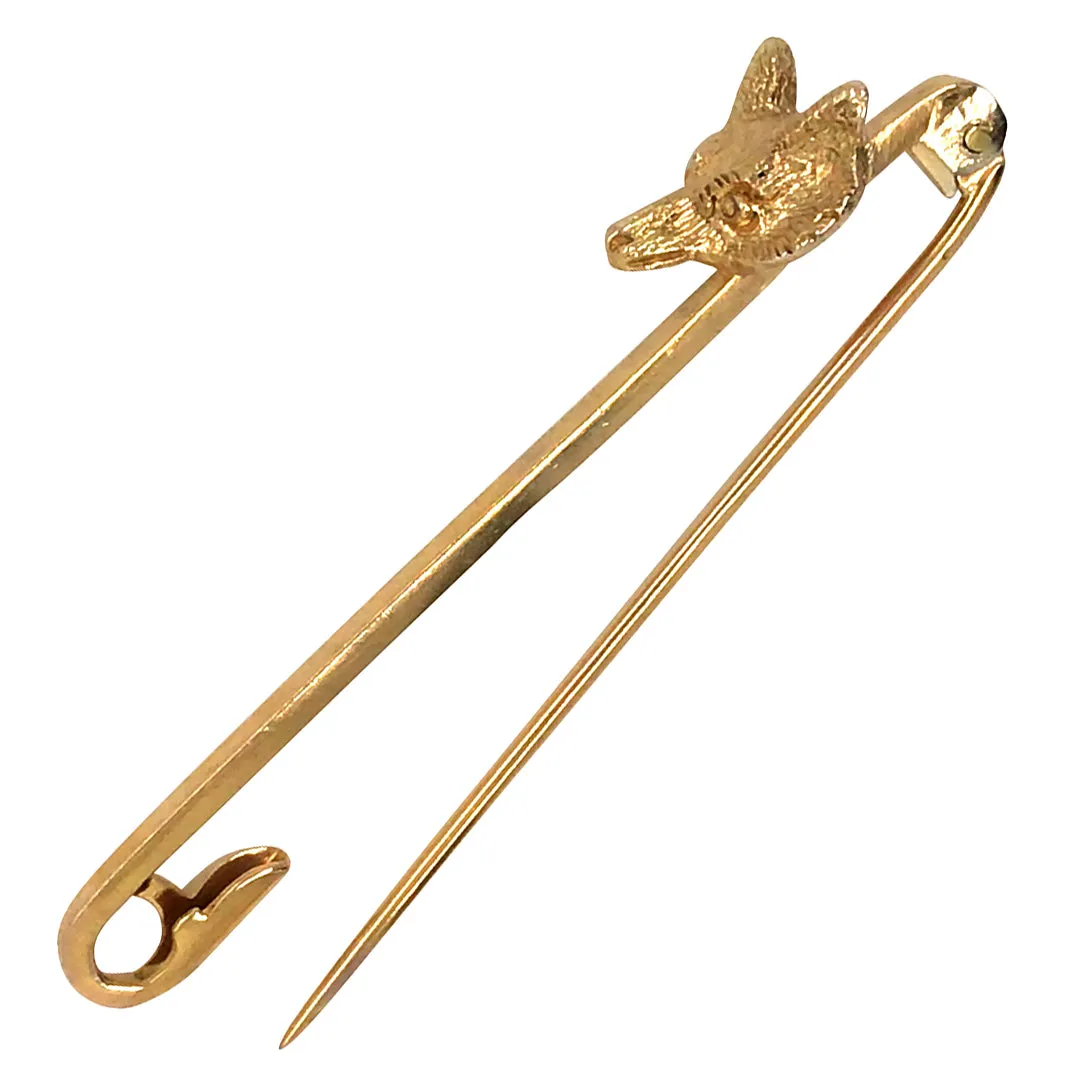 Fox Head Stock Pin