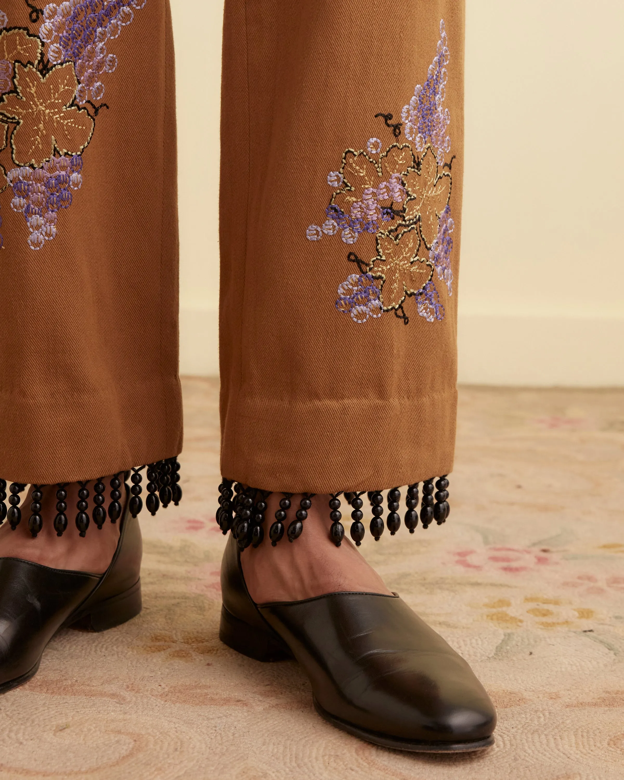 Fringed Autumn Royal Trousers