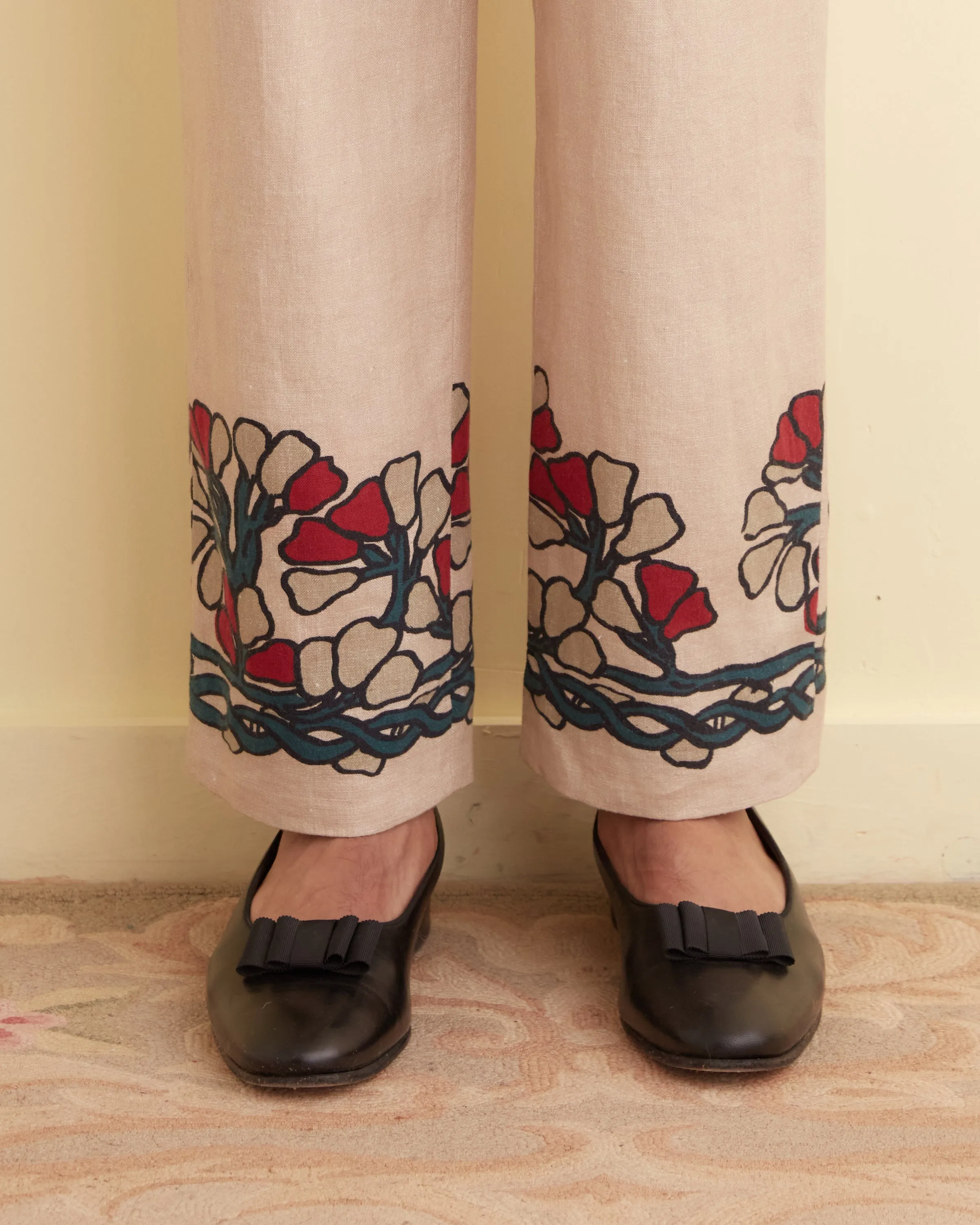 Garden Lattice Trousers