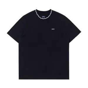 Geometric Collar Top