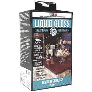 Glass Coat Liquid Gloss Epoxy Resin 500ml