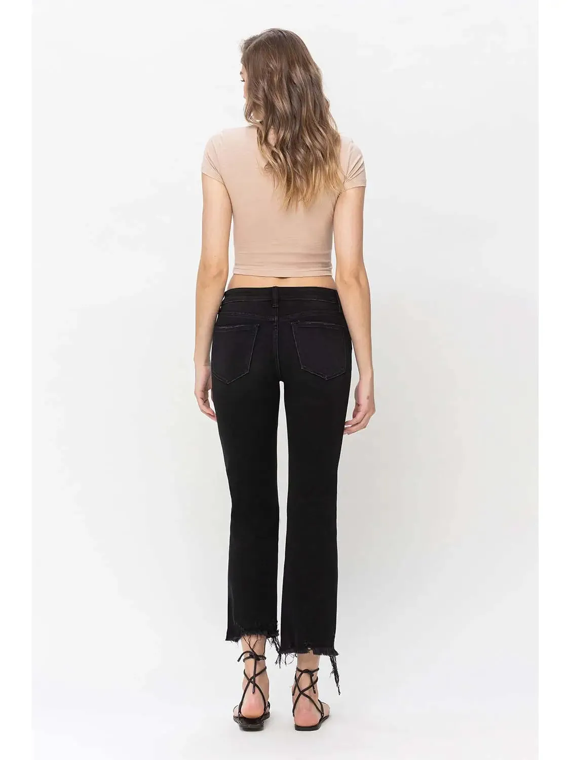 Grandeur Crop Flare Jeans