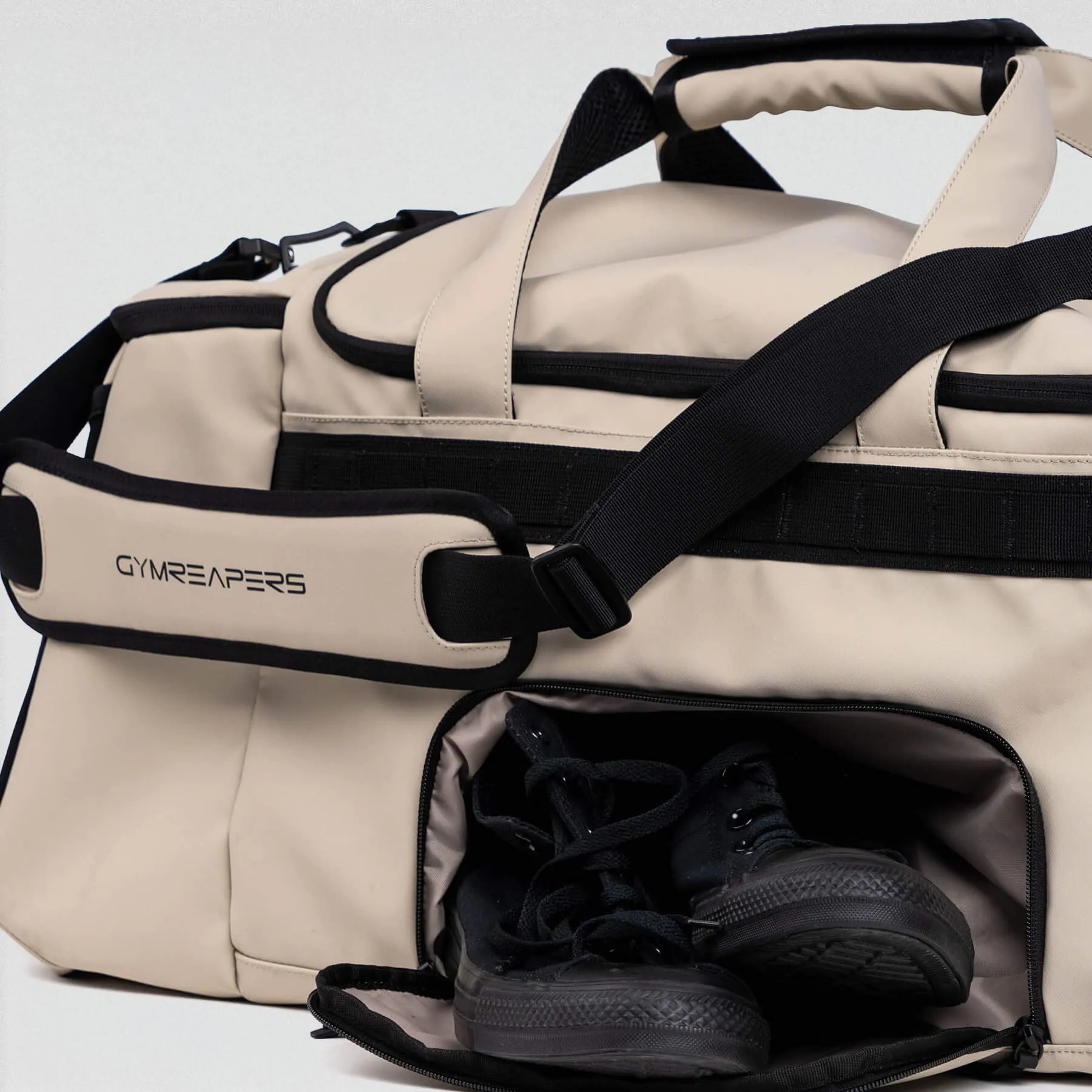 Gravestone™ Duffle & 10mm Lever Belt Combo - Desert Sand/Black