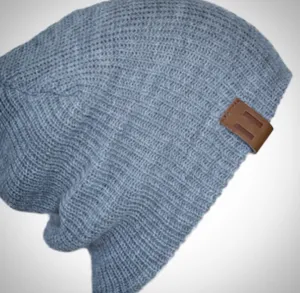 Grey Knit Beanie