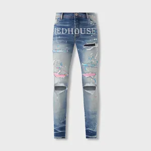 ЯH PRINT II | MID BLUE