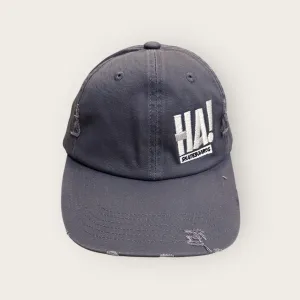 Ha! Skateboards distressed hat