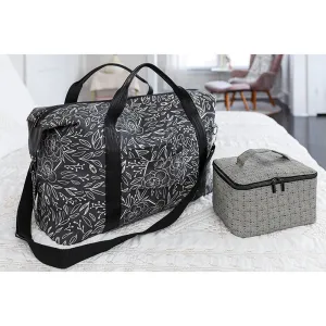 Hamilton Travel Duffle Kit - Black Faux Leather