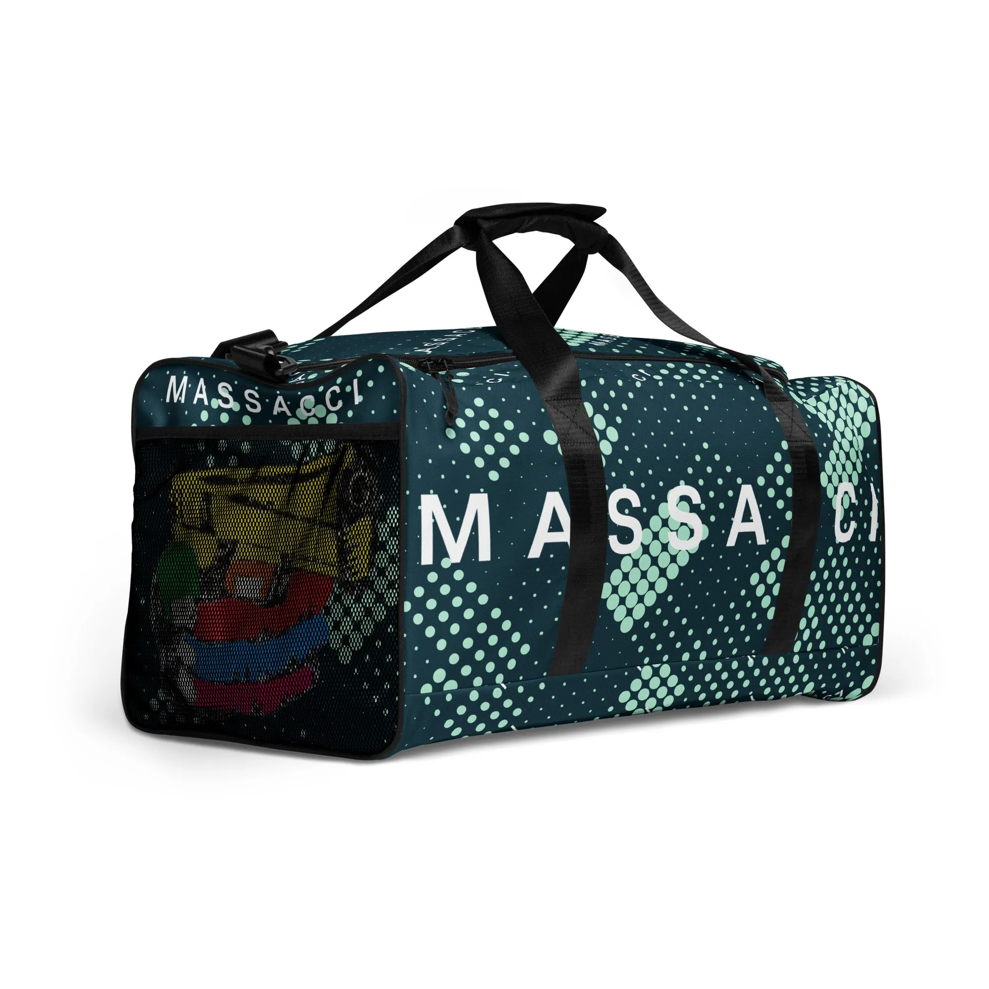 Hand Held Heart Attack, Duffle bag