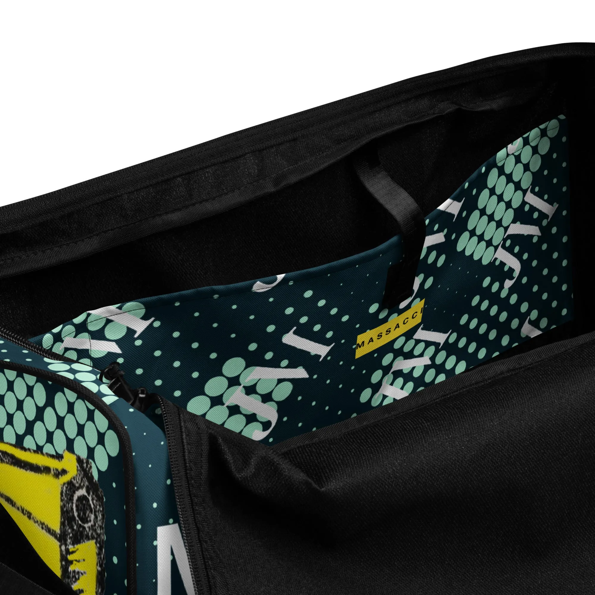 Hand Held Heart Attack, Duffle bag