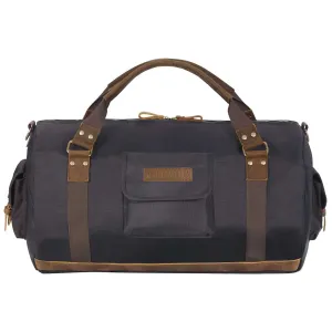 Harley-Davidson 21" Ponderosa Ballistic & Genuine Leather Duffel Bag, Black 90221