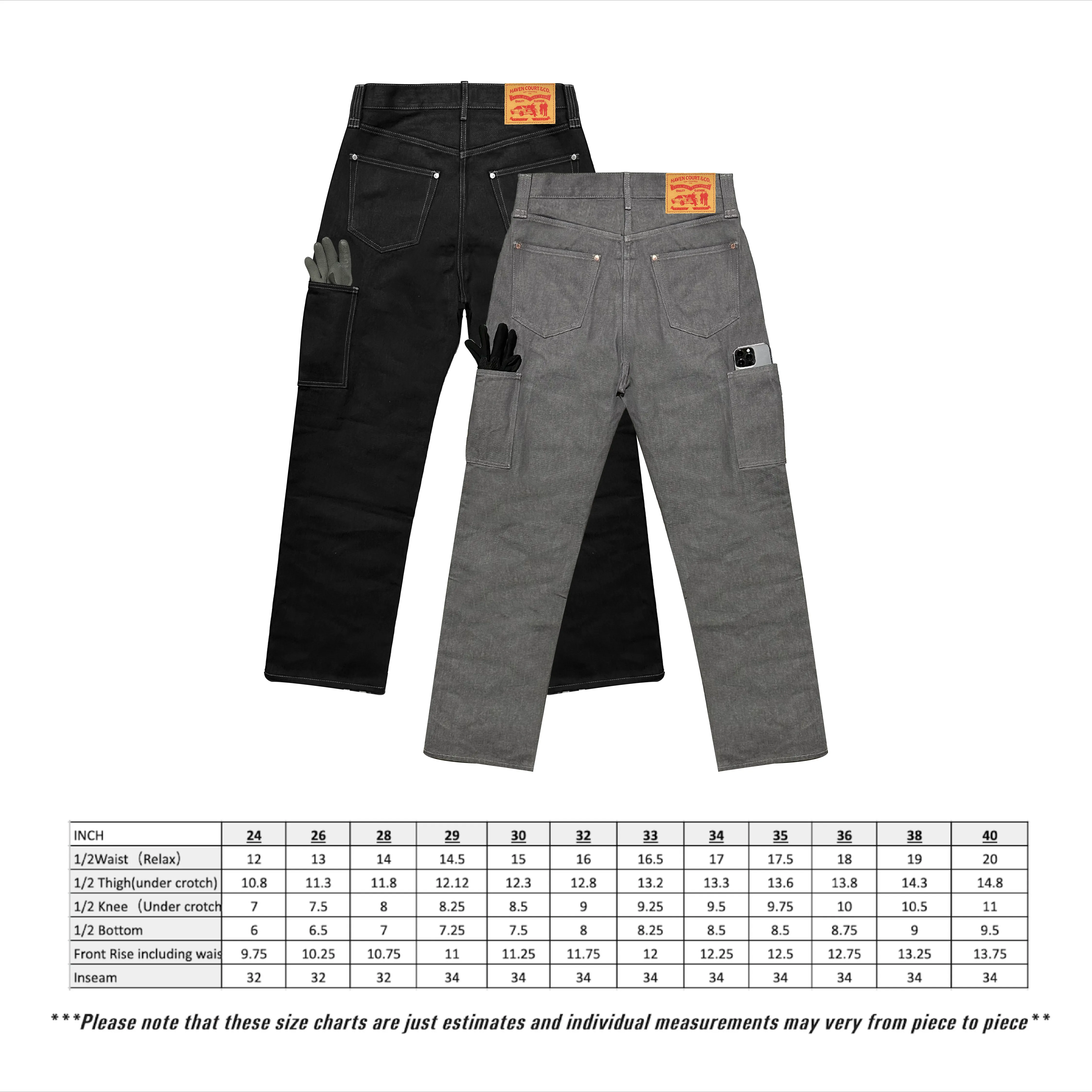HC ES V2 Jeans - 13.8oz