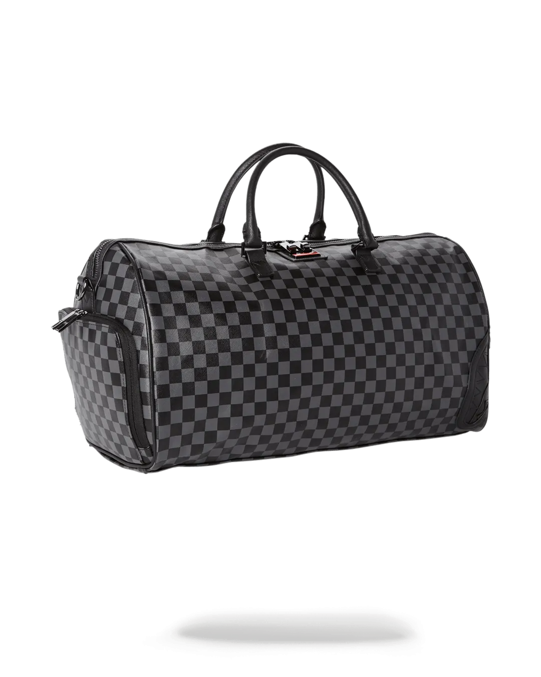 Henny Black Checkered Duffle