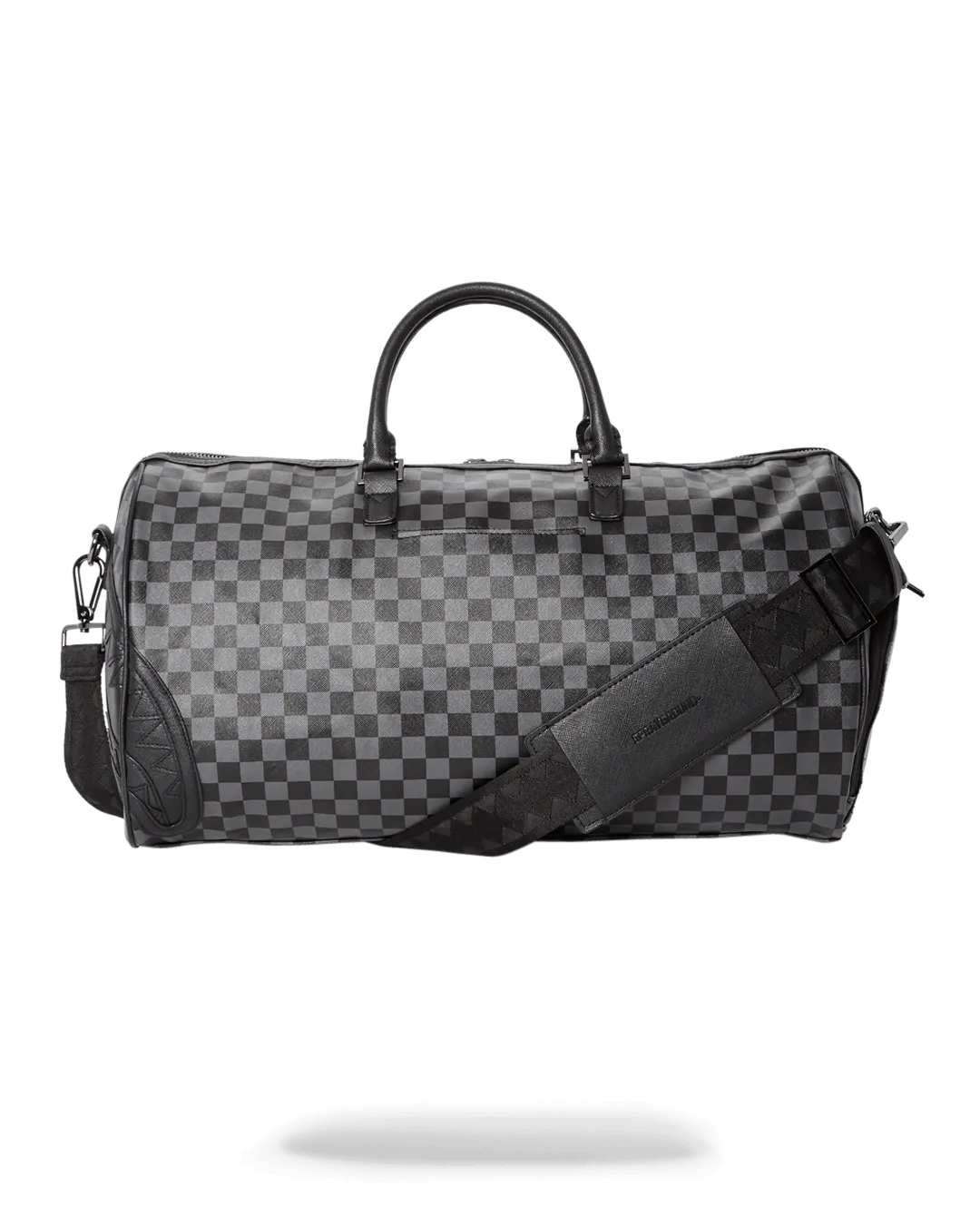 Henny Black Checkered Duffle