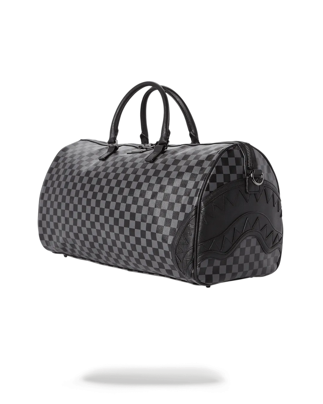 Henny Black Checkered Duffle