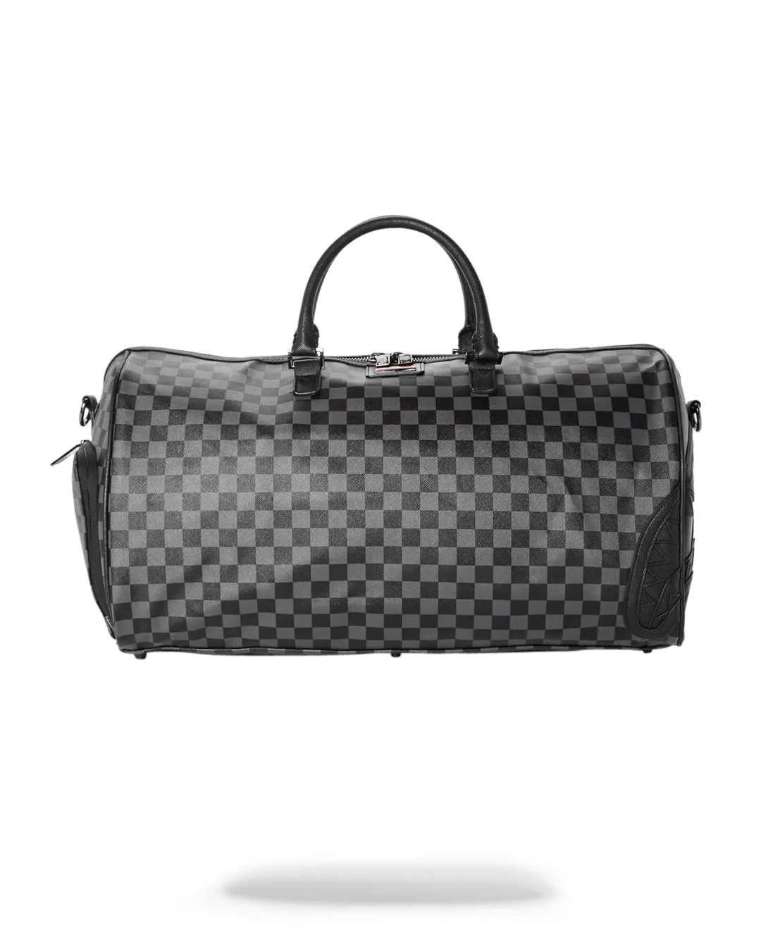 Henny Black Checkered Duffle