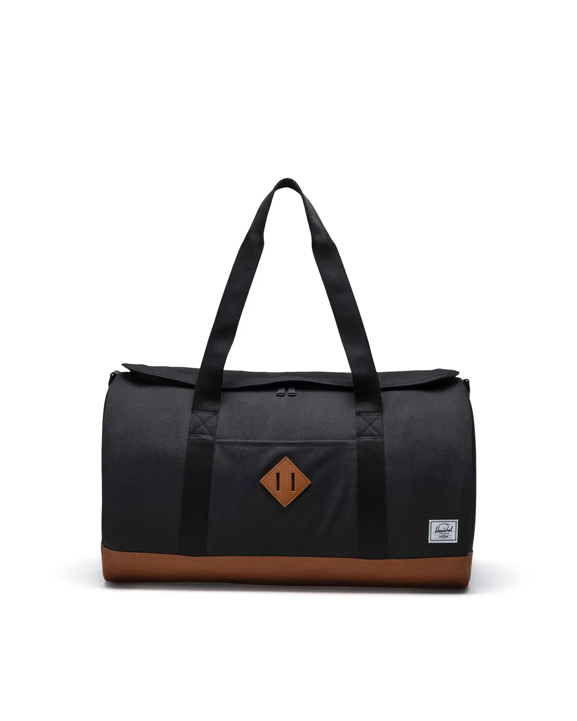 Herschel Supply Co. Herschel Heritage Duffle - Black/Saddle Brown