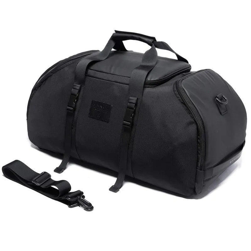 High Capacity Travel Duffle Bag with Water Resistance | 1.5Kg | Black