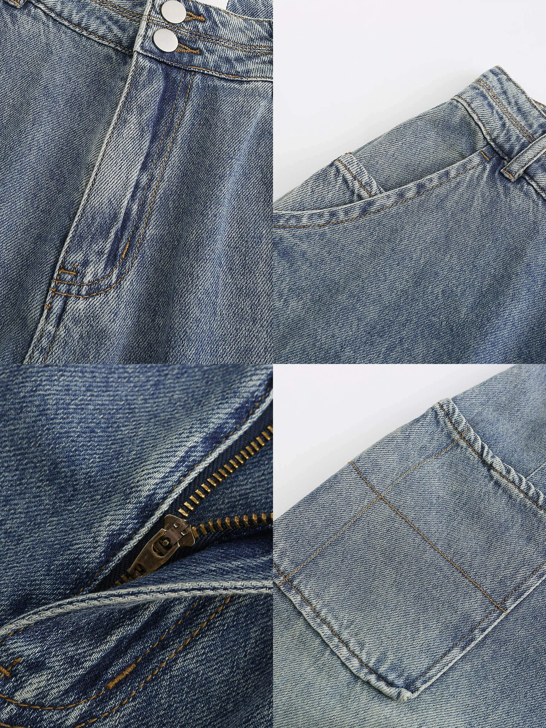 High Waist Oversized Jeans