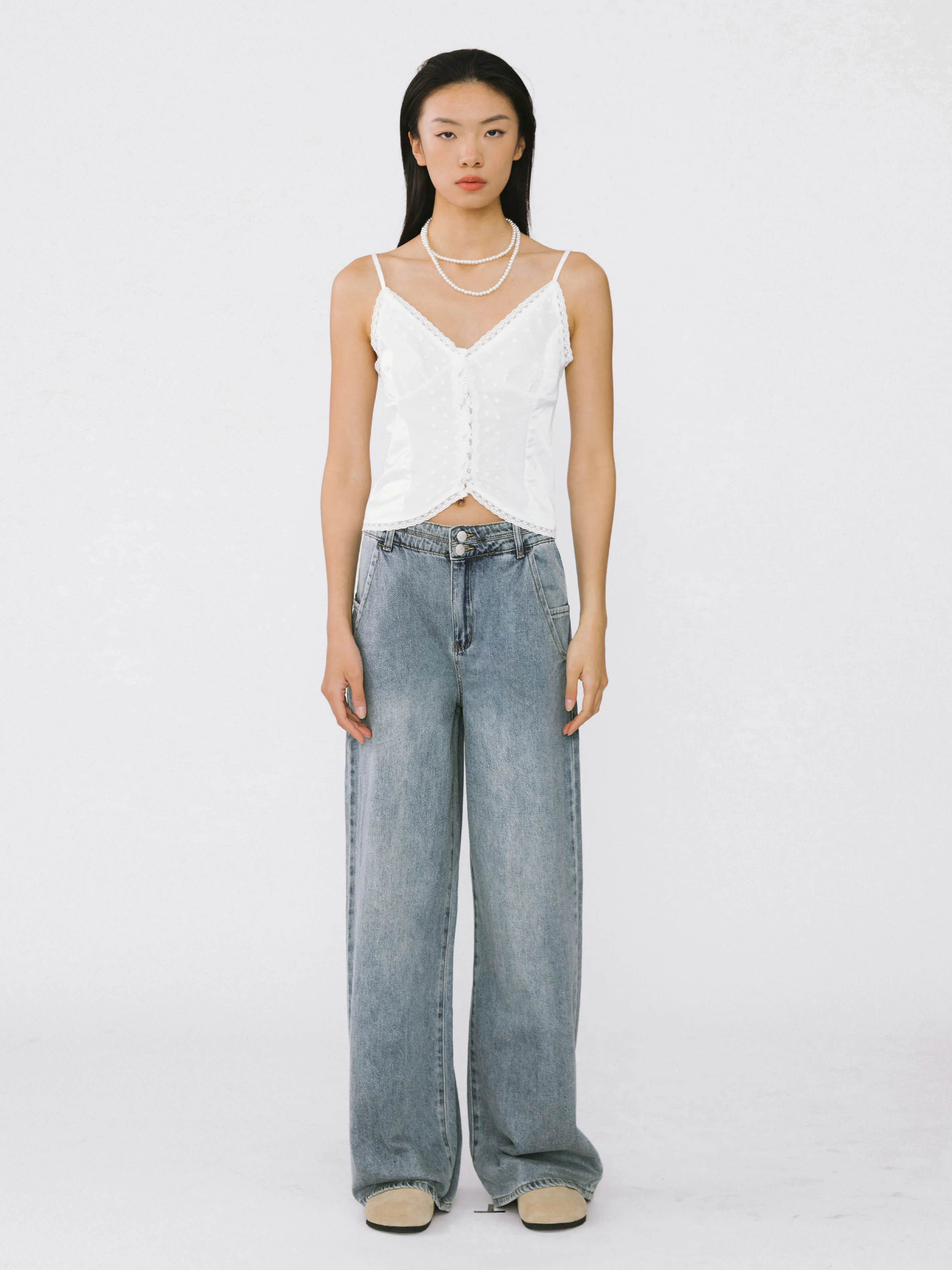 High Waist Oversized Jeans