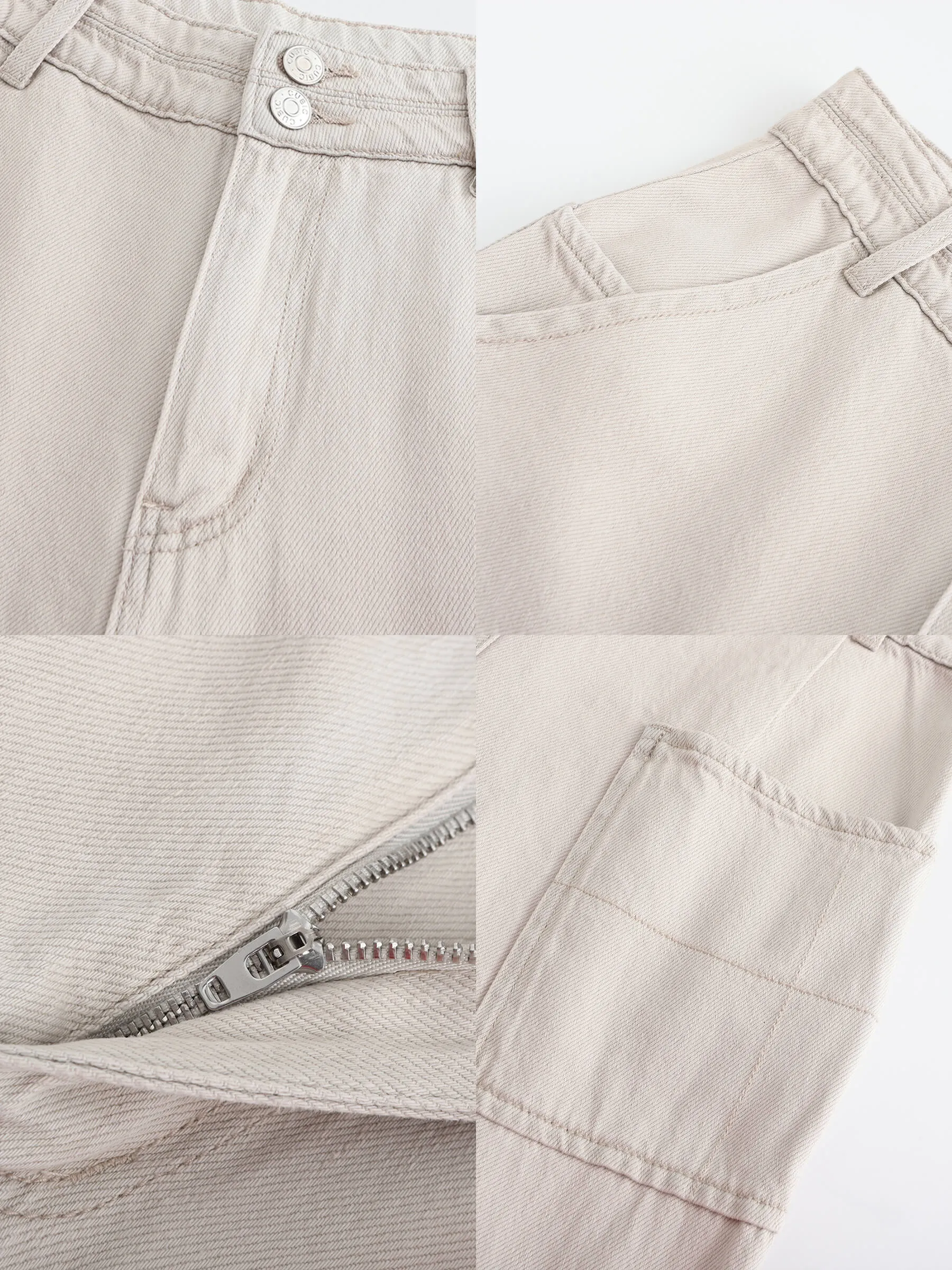 High Waist Oversized Jeans