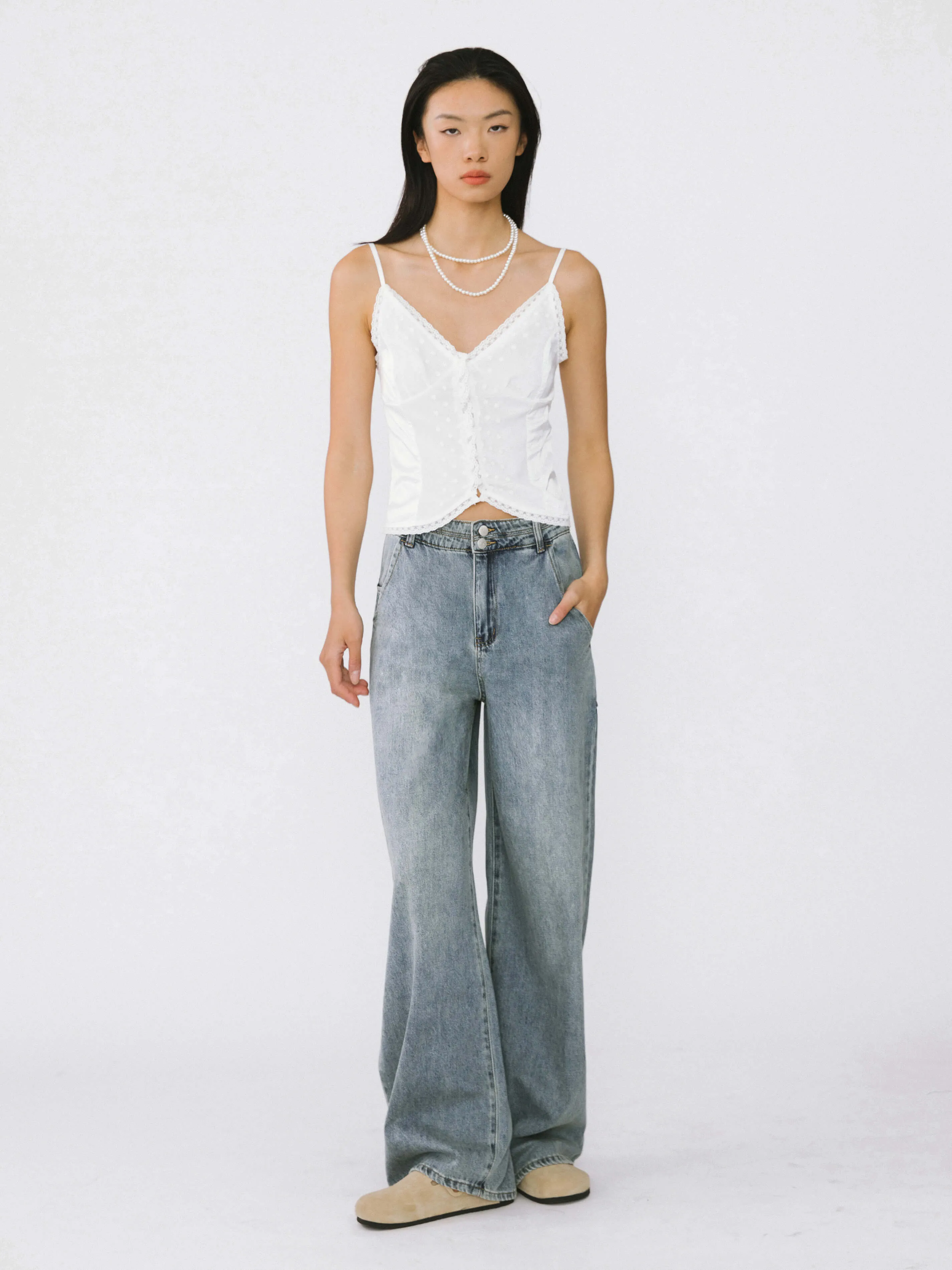 High Waist Oversized Jeans