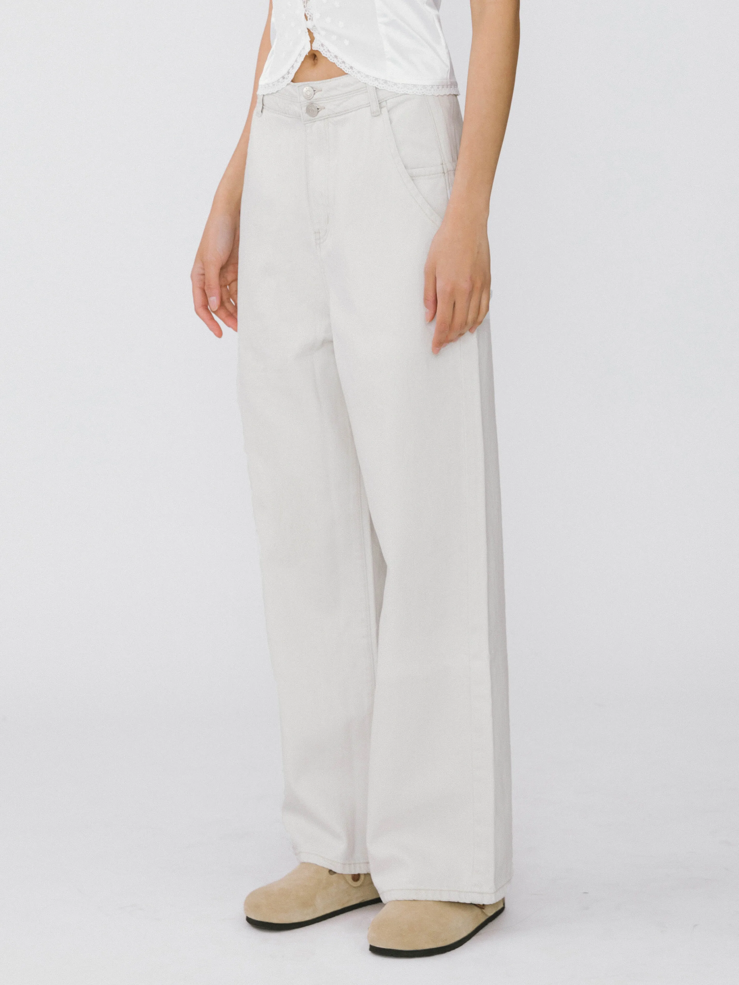 High Waist Oversized Jeans