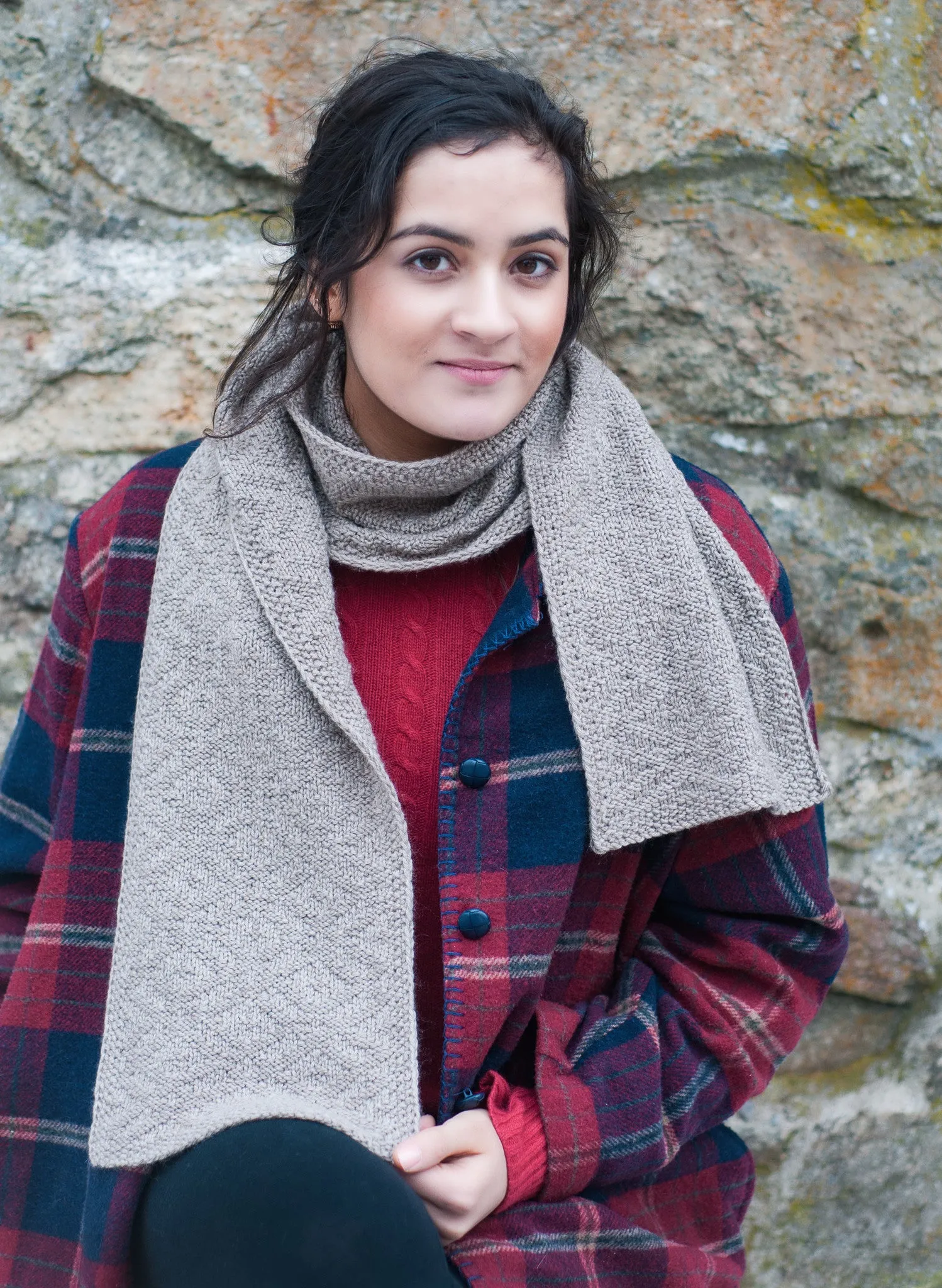 His or Her Unisex Scarf by Kirsten Kapur