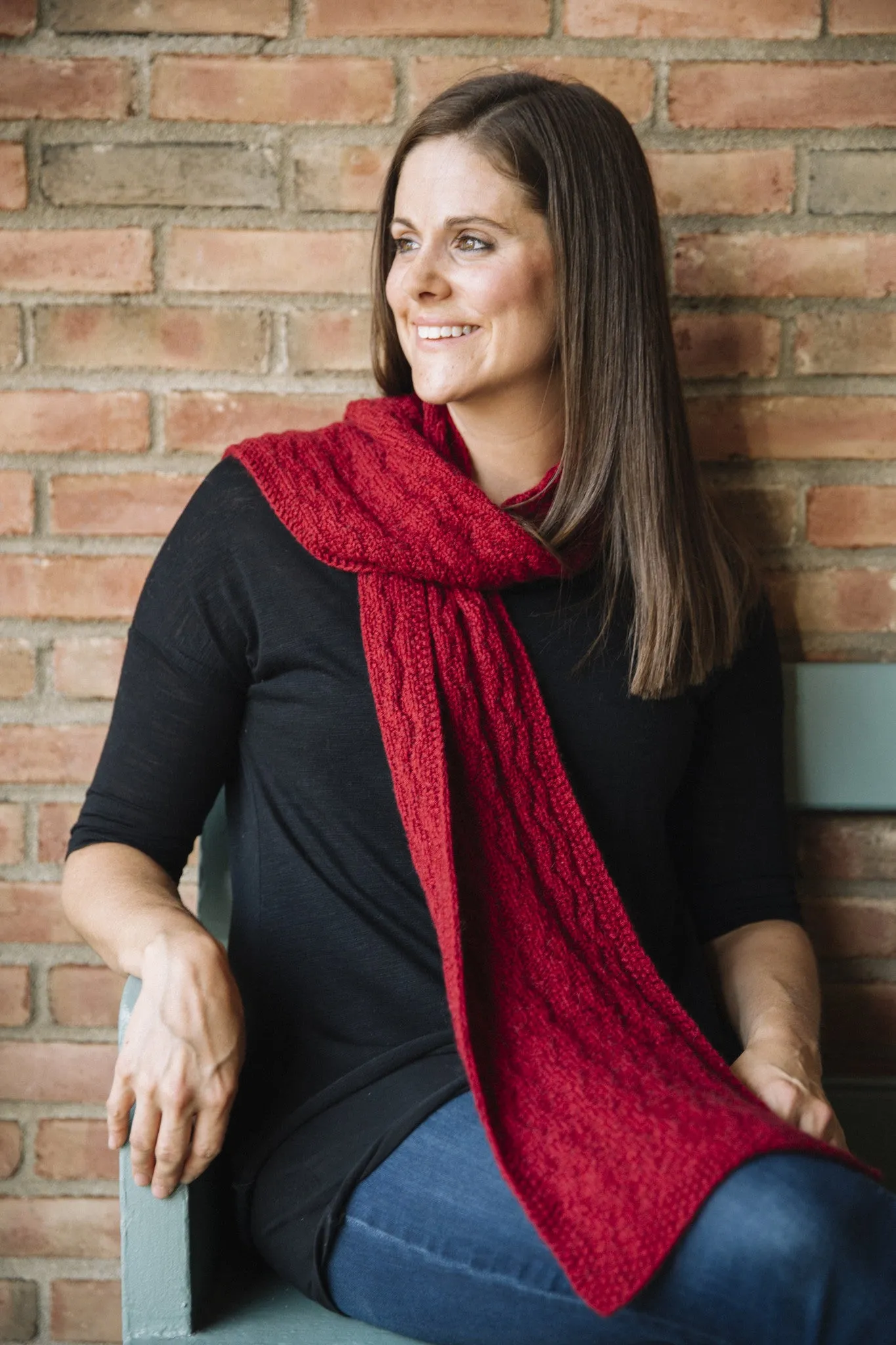 His or Her Unisex Scarf by Kirsten Kapur