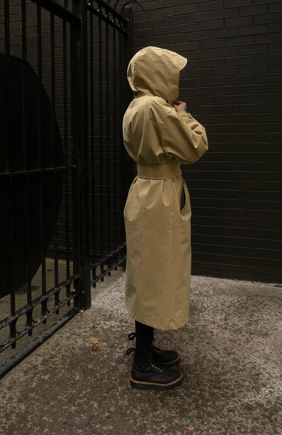 HOODED RAINCOAT