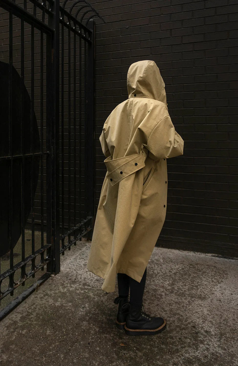 HOODED RAINCOAT
