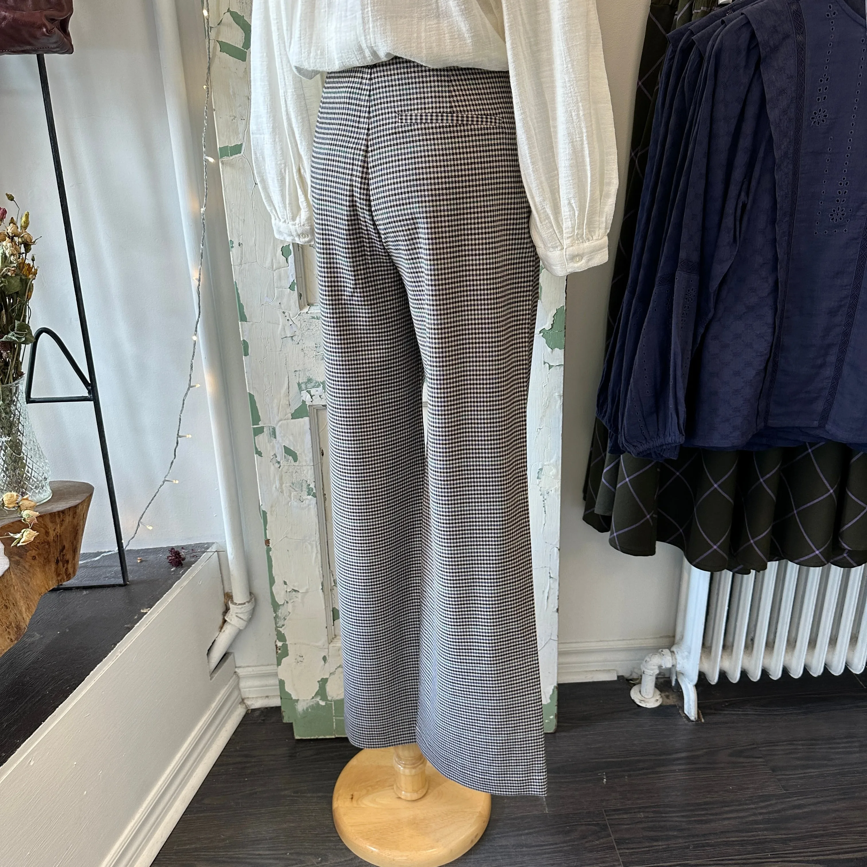 Indi & Cold // Grey Check Trousers