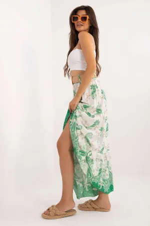 Italy Moda casual viscose long maxi skirt