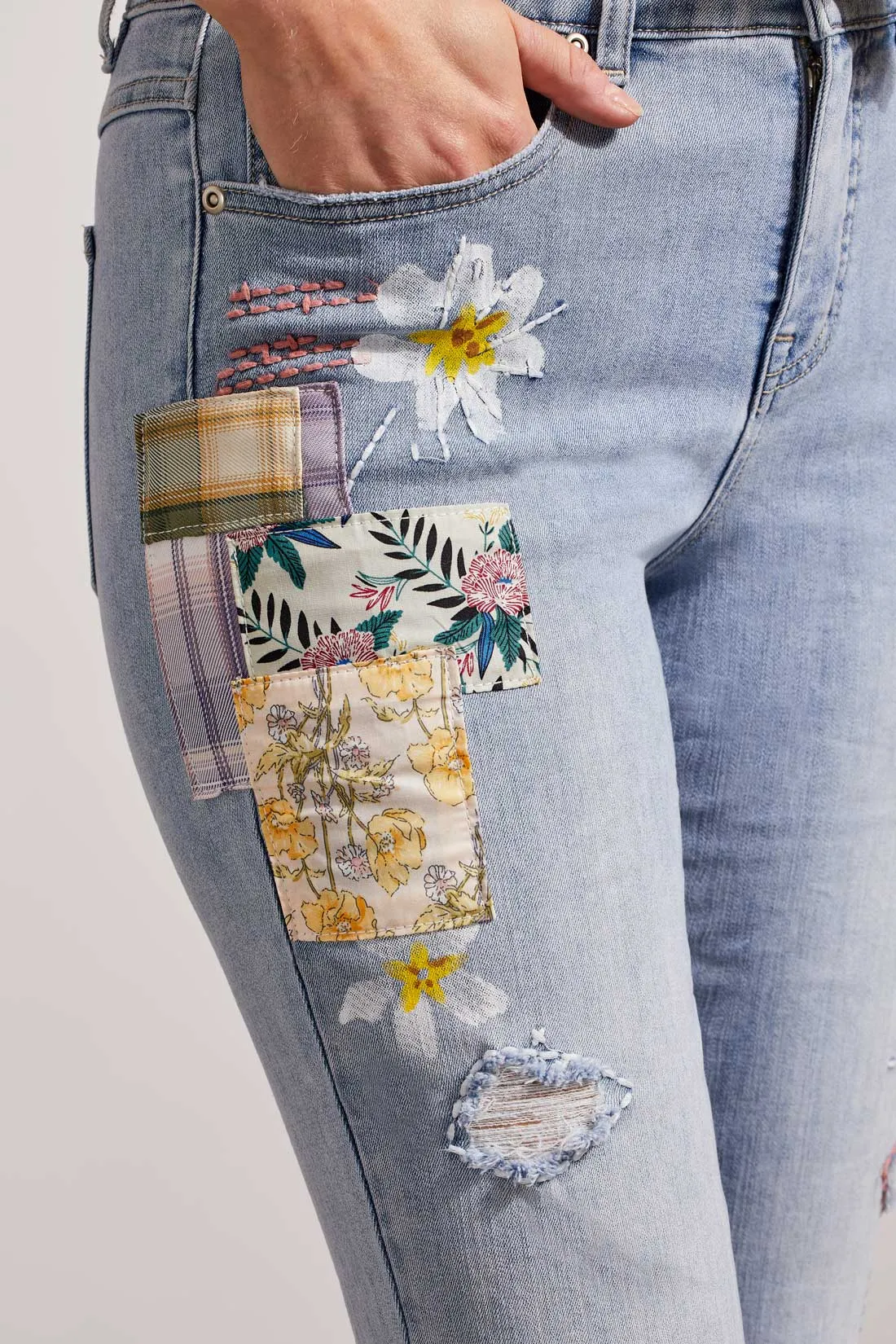 Jean - Audrey Straight with Patchwork