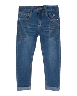 Jeans Cole Niño Denim azul Black and Blue